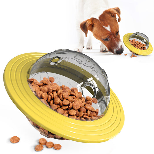Dispensador de alimentos Frisbee para mascotas