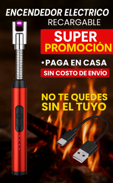 Encendedor Eléctrico Recargable